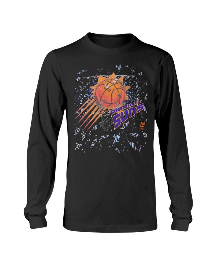 Vintage 1992 Phoenix Suns Basketball Long Sleeve T Shirt 070821