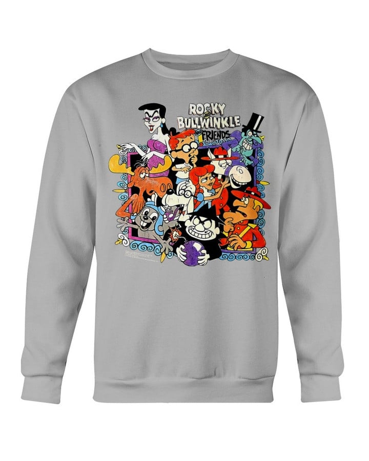 Vintage Rocky And Bullwinkle And Friends Sweatshirt 071421
