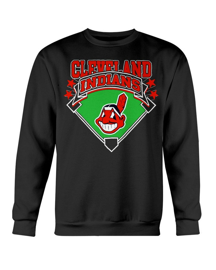 80S Vintage Cleveland Indians 1988 Sweatshirt 071221