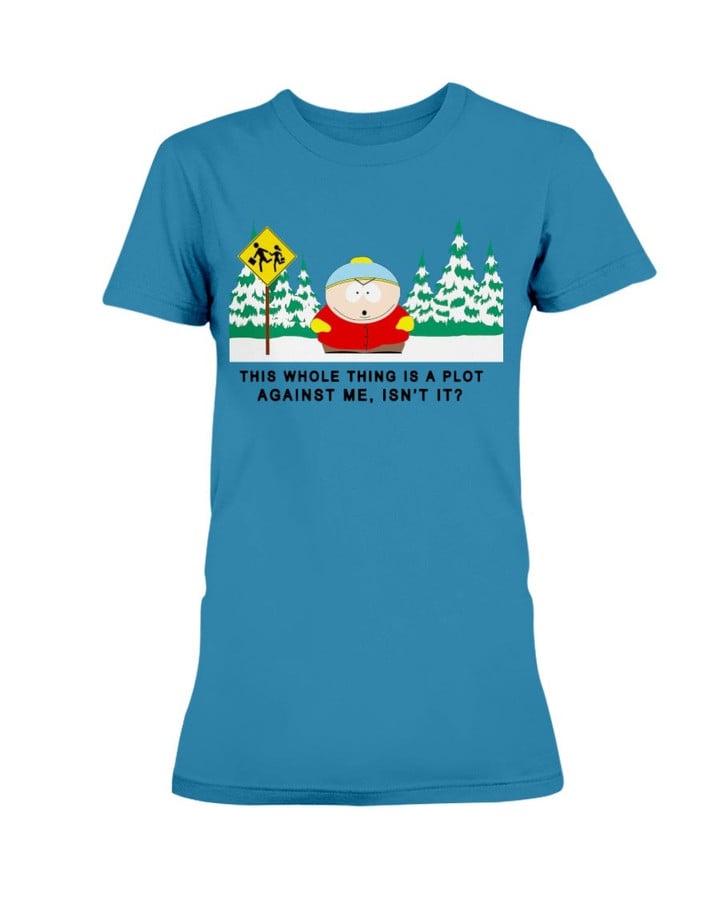 Rare Design Vintage Cartoon South Park Ladies T Shirt 072121