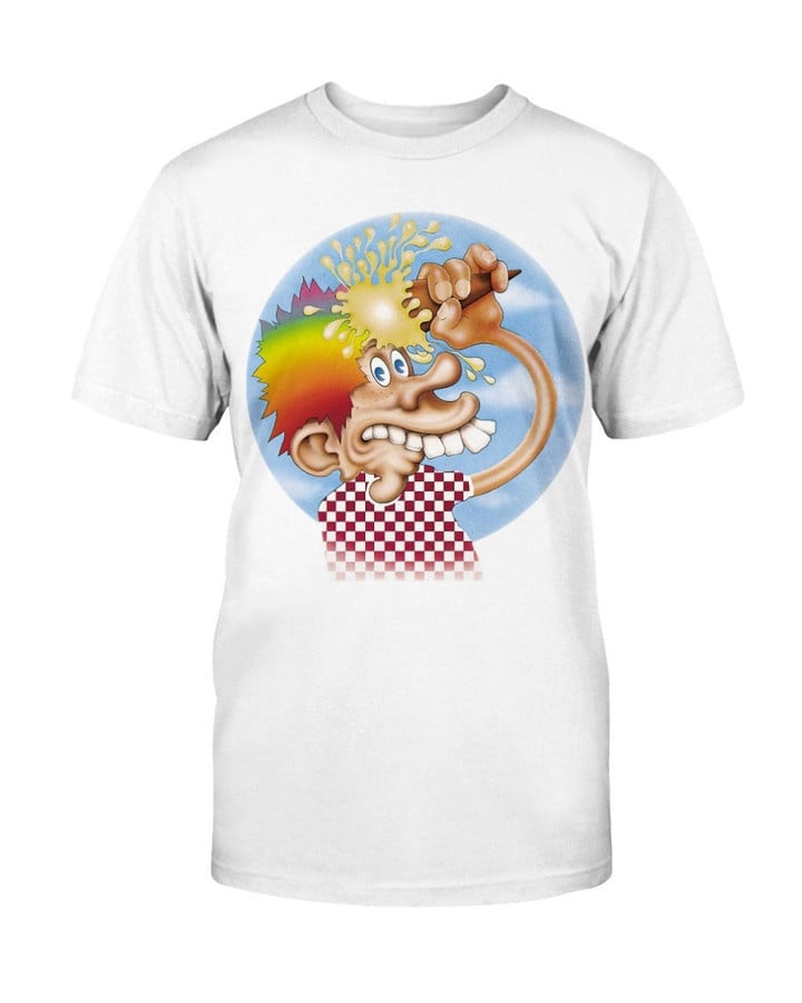Vintage 1972 Grateful Dead Europe Ice Cream Mouse Kelley T Shirt 070521