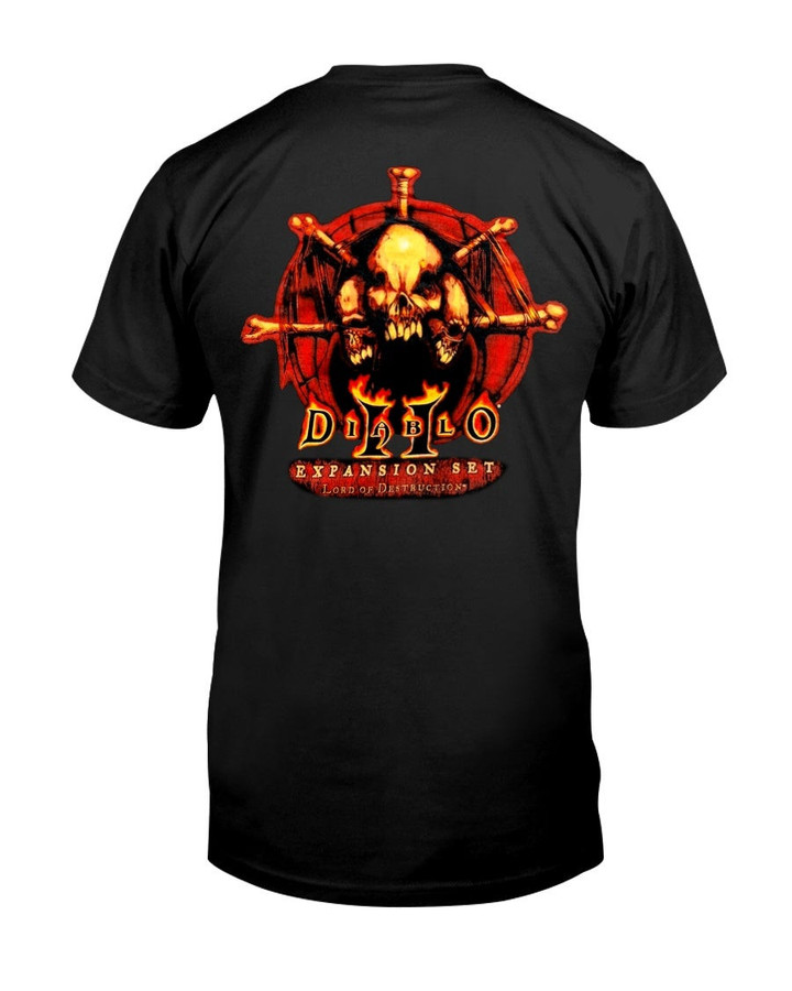 Vintage 00S Diablo 2 Game Promo T Shirt 070821