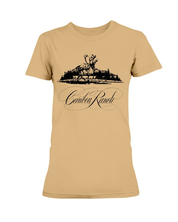 Vintage 1970 S Caribou Ranch Ladies T Shirt 071321