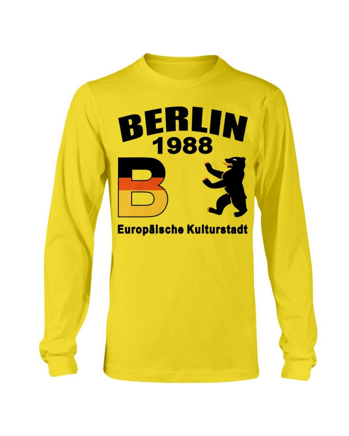 Vintage 1988 Berlin Travel Long Sleeve 070821