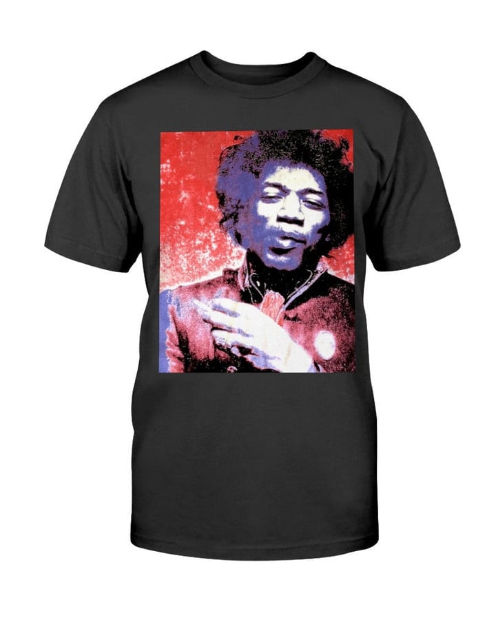 Jimi Hendrix Shirt Vintage 90S 1994 Purple Haze Shirt Rare Single Stitch Band Rock And Roll Guitar God Psychedelic Art Smoking T Shirt 072421