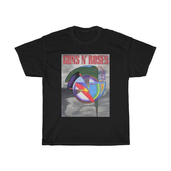 Vintage 1993 Guns N Roses T Shirt Coma World Tour Australia Unisex Heavy Cotton Tee 071421