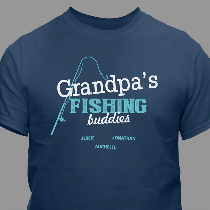 Grandpas Fishing Buddies T Shirt