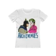 80s Batman Joker Arch Enemies Dc Comics Women's The Boyfriend Tee