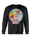Vintage 1972 Grateful Dead Europe Ice Cream Mouse Kelley Sweatshirt 211001