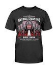 2020 Alabama Crimson Tide Football National Champions Dynasty Built By Bama T Shirt 090921