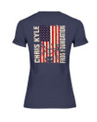 Chris Kyle Frog Foundation Epic Flag Ladies T Shirt 090821
