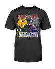 1997 Super Bowl Green Bay Packers Vs New England Patriots T Shirt 090421