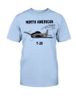 North American T 28 Usaf Airplane T Shirt 082721