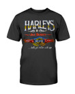 Super Rare Vintage 80 Harleys And Jack Daniels Both Get Better With Age T Shirt 060921