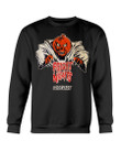 Vintage 80S 90S Halloween Fright Night Six Flags Sweatshirt 090121