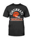 Vintage 80S Cincinnati Bengals Champion Blue Bar Football T Shirt 082721