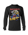 Vintage 1982 Iron Maiden Number Of The Beast World Tour Long Sleeve T Shirt 082421
