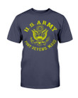 Vintage 1970S Us Army Fort Devens Mass Navy Blue Crewneck T Shirt Extra Hipster Military Vietnam Camp Base T Shirt 071721