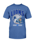 1991 Detroit Lions Vintage Shirt Central Division Nfl T Shirt 071521