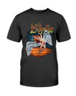Vintage Led Zeppelin T Shirt Black 1990 Icarus Angel Tour Band Concert Rocker Rock N Roll Loose Baggy 90S 80S T Shirt 071921