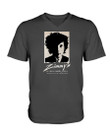 ZimmyS Hibbing Minnesota Bob DylanS Hometown Ladies Fan Favorite V Neck Tee 070121
