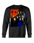 Vintage 90S Heart Brigade World Tour 1990 Graphic Band Sweatshirt 070921