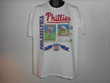 Vintage 90s 1994 Upper Deck Philadelphia Phillies 4 Lenny Dykstra T Shirt