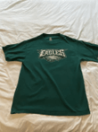 Vintage Philadelphia Eagles T Shirt Kelly Green Worn 58