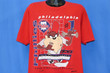 90s Philadelphia Phillies Taz Tasmanian Devil Looney Tunes Baseball T shirt Extra