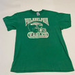 Rare Vintage Logo 7 Kelly Green Philadelphia Eagles Crewneck Teeshirt