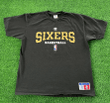 Vintage 90s Philadelphia 76ers Sixers T shirt S Iverson Champion