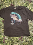 Vintage Philadelphia Eagles Big Helmet T shirt z