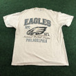 Vintage Philadelphia Eagles T Shirt S Short Sleeve 90s