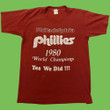 Vintage 1980 Philadelphia Phillies World Series Champs lb