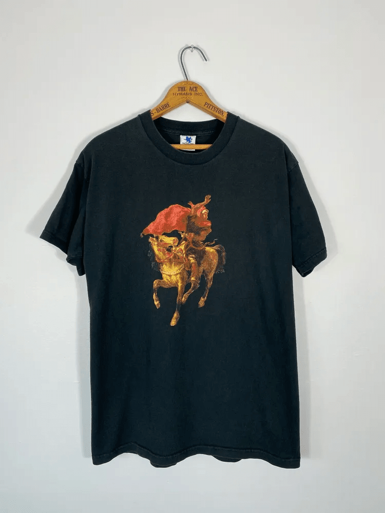 Vtg 90s Delacroix T shirt Philadelphia Museum Of Art Usa