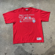 Vintage S Philadelphia Phillies Overd T Shirt Red 90s Tee