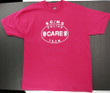 Vintage Kansas City Kcmo Police Care Team T shirt Pink Law Badge