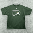 Vtg Reebok Philadelphia Flyers Van Riemsdyk T shirt Tee