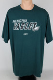 Vintage Reebok Philadelphia Eagles hort Sleeve Graphic T Shirt Usa