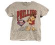 Vintage Csa Fred Flintstone Philadelphia Phillies T Shirt 1994 14 16