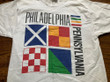 1993 Philadelphia Pennsylvania Vintage Travel T Shirt Fruit Loom