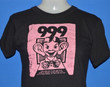 70s 999 British Punk Hot Club Philadelphia T shirt 6485