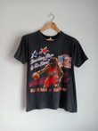 Rare Vintage Charles Barkley Caricature 80s T Shirt Basketball Philadelphia 76ers Paper thin