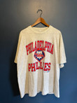 Vintage 90s Champion Usa Made Philadelphia Phillies T Shirt X