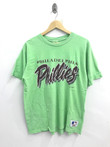 Vintage 80s Philadelphia Phillies Tshirtmlbnutmeg Usa
