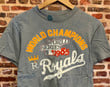 Vintage 1985 Word Series Champions Kansas City Royals T
