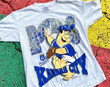 Vintage 1994 The Flintstones Kansas City Royals Fred Flintstone Hanna Barbera Productions Baseball Rare Graphic Shirt Usa