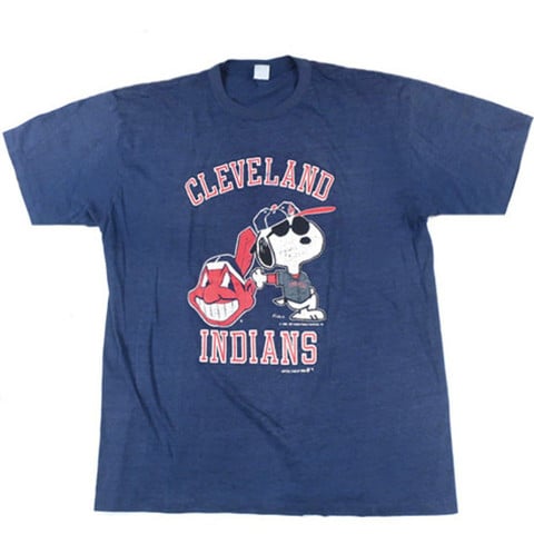 Vintage Cleveland Indians Snoopy shirt MLB Baseball 1988 - StanyStore