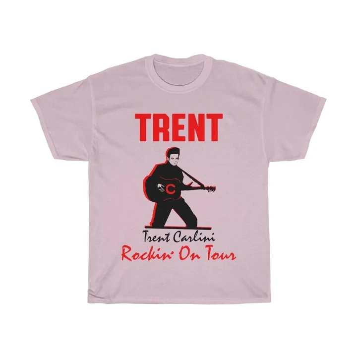 Trent Carlini Elvis Impersonator Concert Tour Shirt