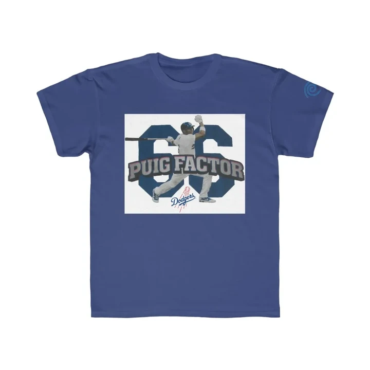 Yasiel Puig La Dodgers Baseball T Shirt Xtra Kids